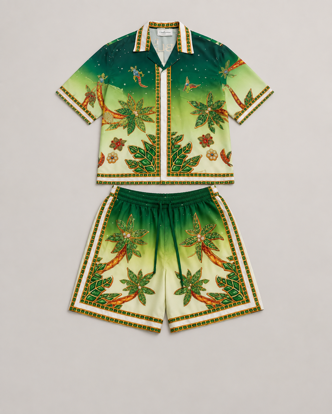 Conjunto Botanical Green