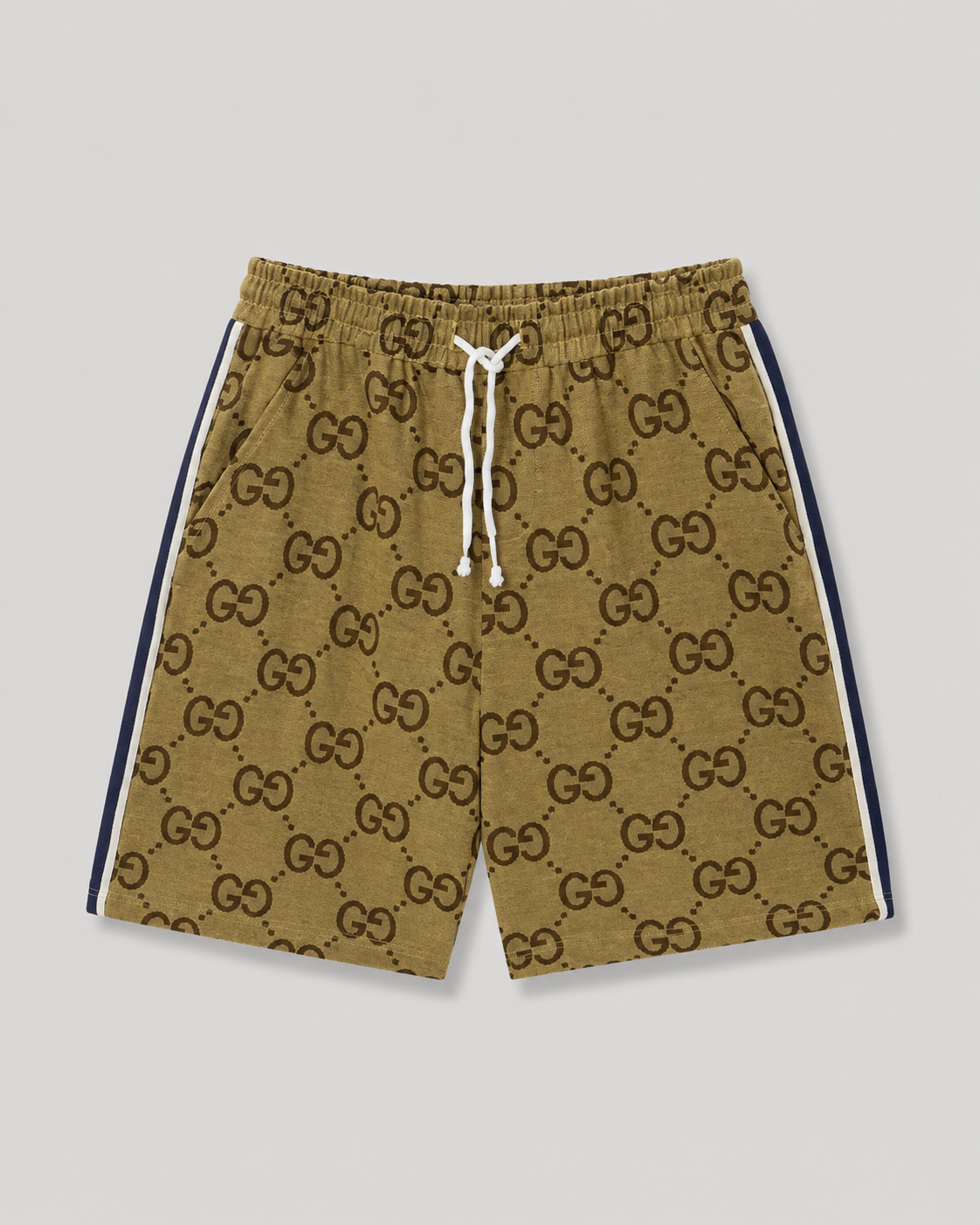 Short Monogram Side Stripe