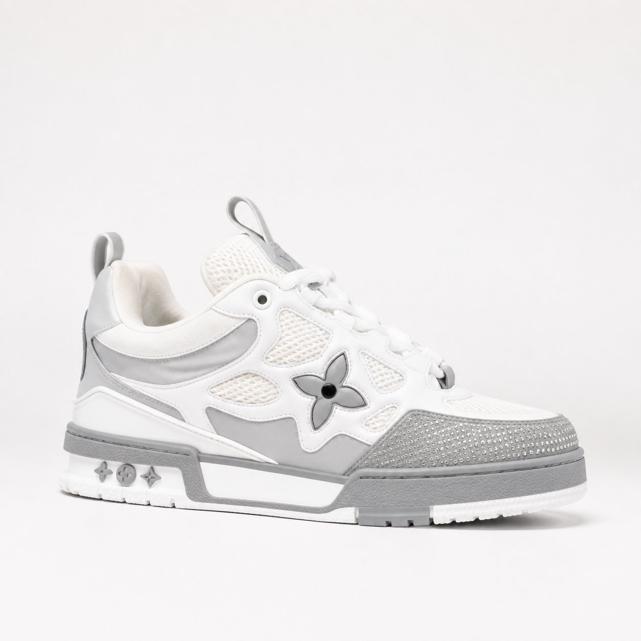 LV Skate White Silver