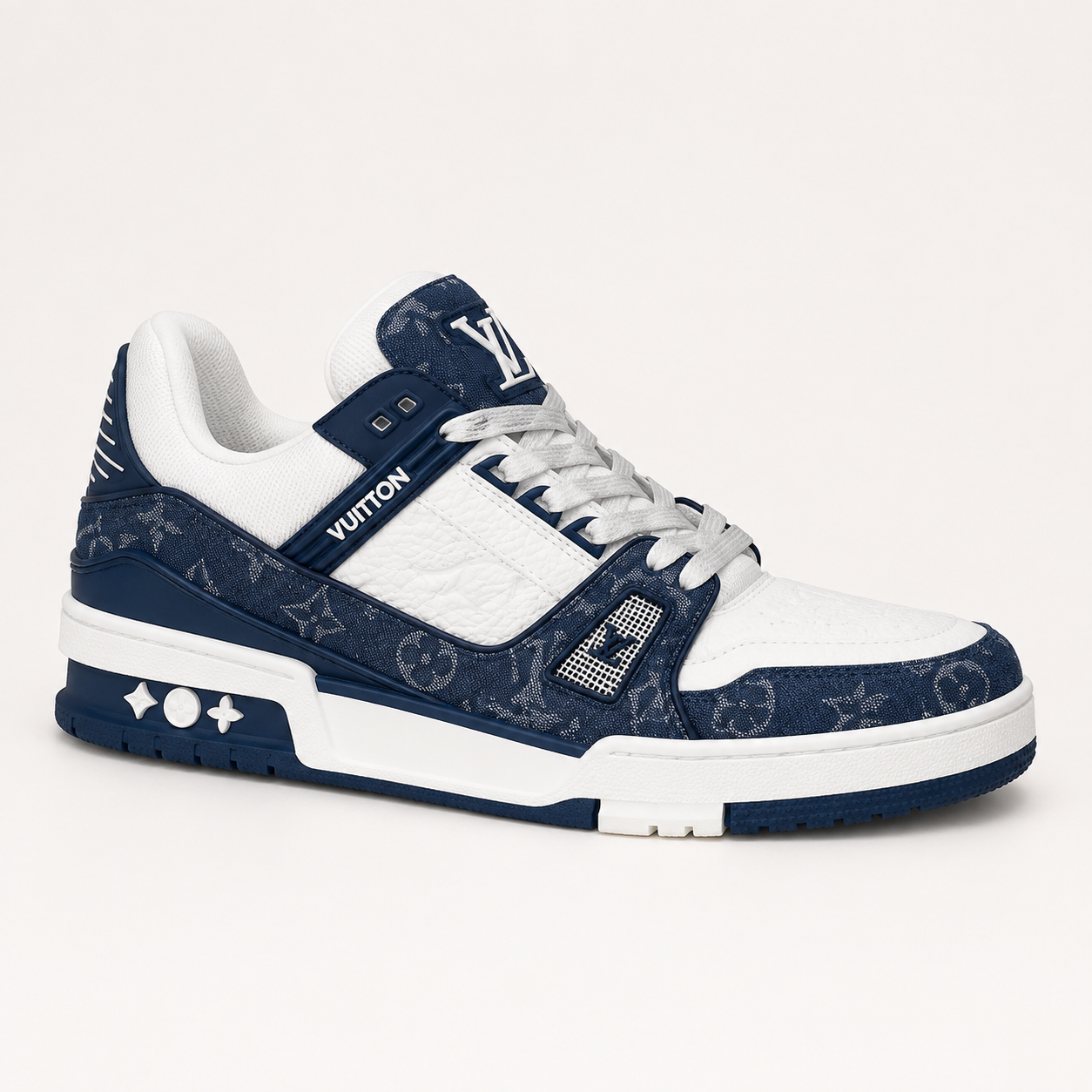 LV Trainer Monogram Denim Navy