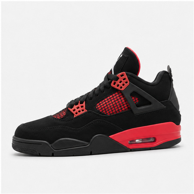 Air Jordan 4 Black Red