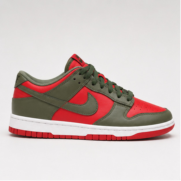 Dunk Low Red Olive